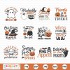 Spooky Kitchen Quotes SVG Bundle for Halloween Baking