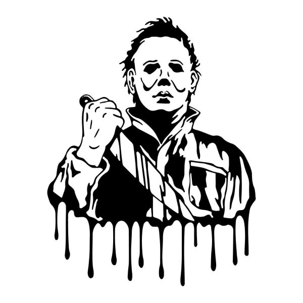 Spooky Michael Myers Halloween SVG Clipart