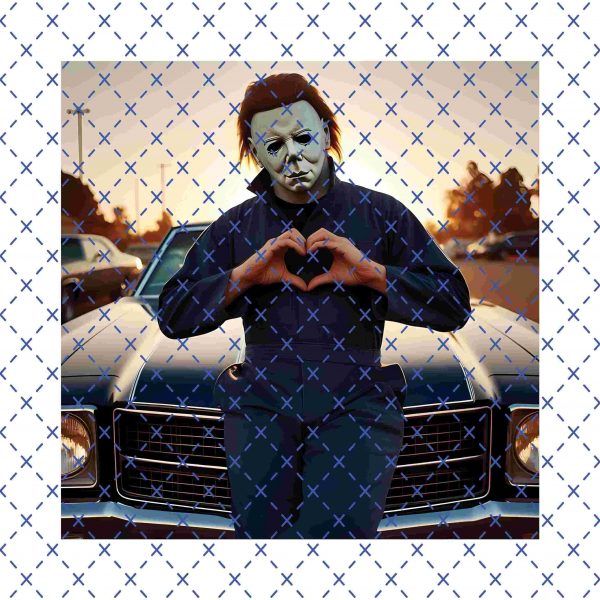 Spooky Michael Myers Halloween SVG PNG for Cricut Vinyl