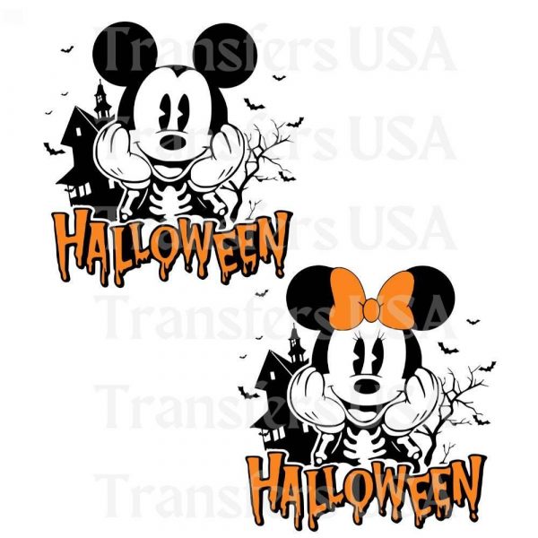 Spooky Mickey Halloween Skeleton SVG Bundle for Cricut trick or treat