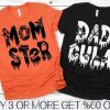 Spooky Momster Dadcula Halloween SVG for Parents Shirt Cricut