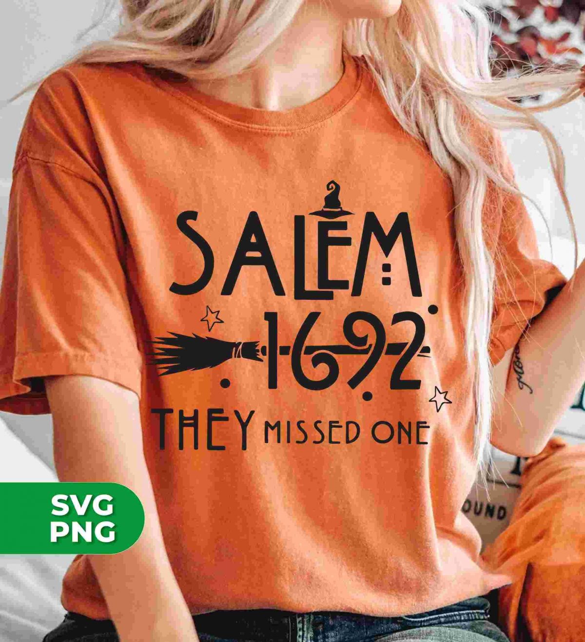 Spooky Salem 1692 Missed One SVG for Trendy Halloween Party Shirts