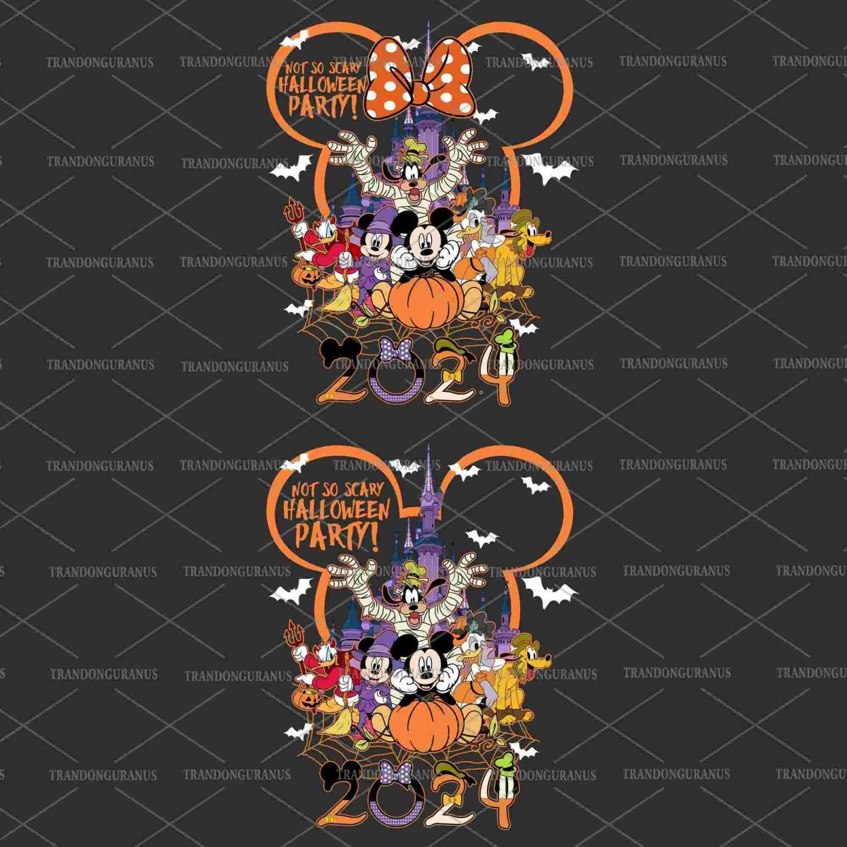 Spooky Season 2024 Bundle Custom Halloween Mouse Friend SVG Pumpkin