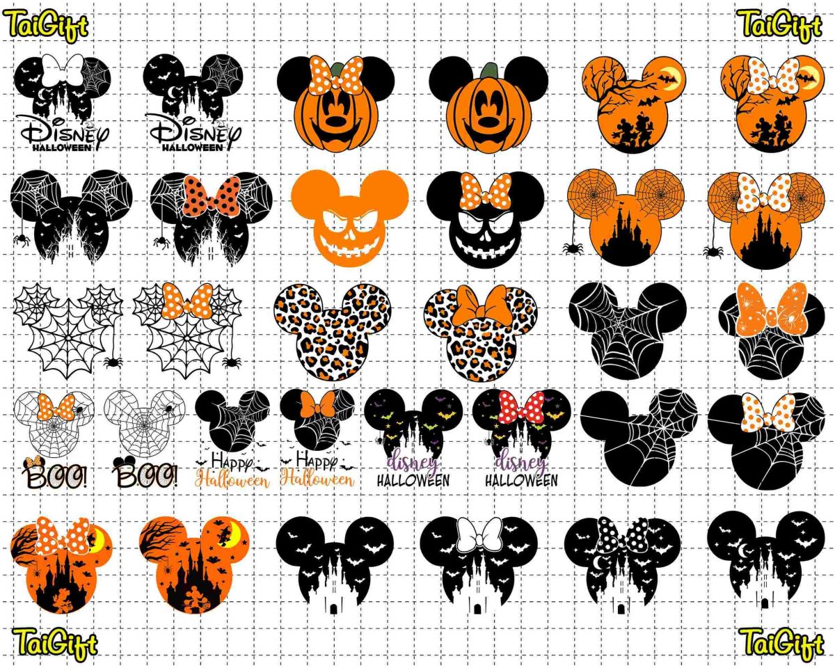 Spooky Season Bundle Halloween Mouse Friends Svg Trick Or Treat Svg