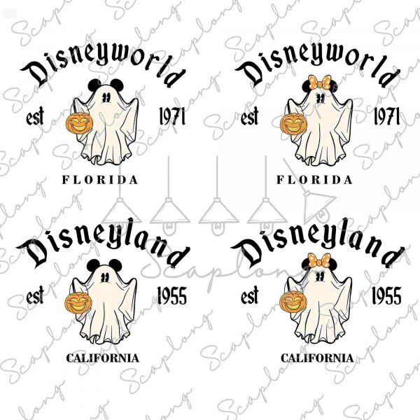 Spooky Season Bundle Halloween Mouse Ghost SVG Trick Or Treat