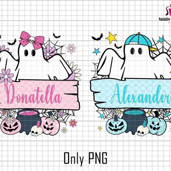 Spooky Season Custom Name Pngs for Trendy Halloween SVG