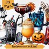 Spooky Season Halloween Cocktail Clipart Gothic Drinks SVGPNG