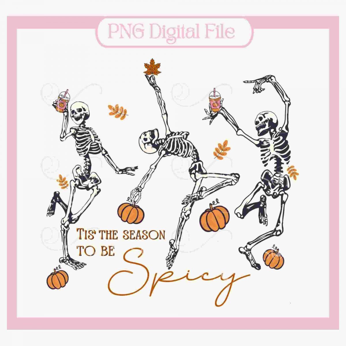 Spooky Season Halloween Coffee PNG Designs for Fall