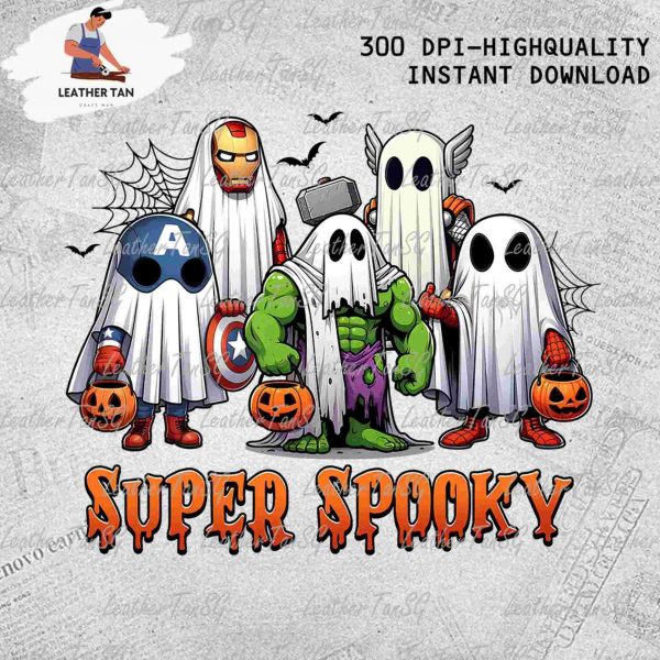 Spooky Season Png Halloween Ghosts Tricks Cartoon Vibes for Digital