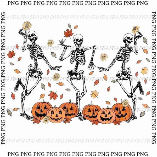 Spooky Season Skeleton SVG Retro Hocus Pocus Design Groovy Halloween