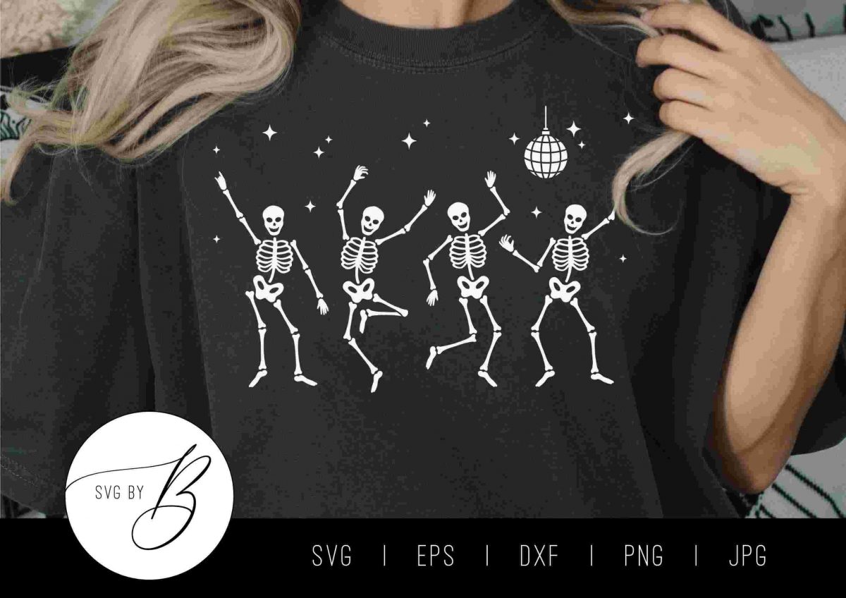 Spooky Season Skeletons SVG Halloween Skeletons Cute Fun svg eps