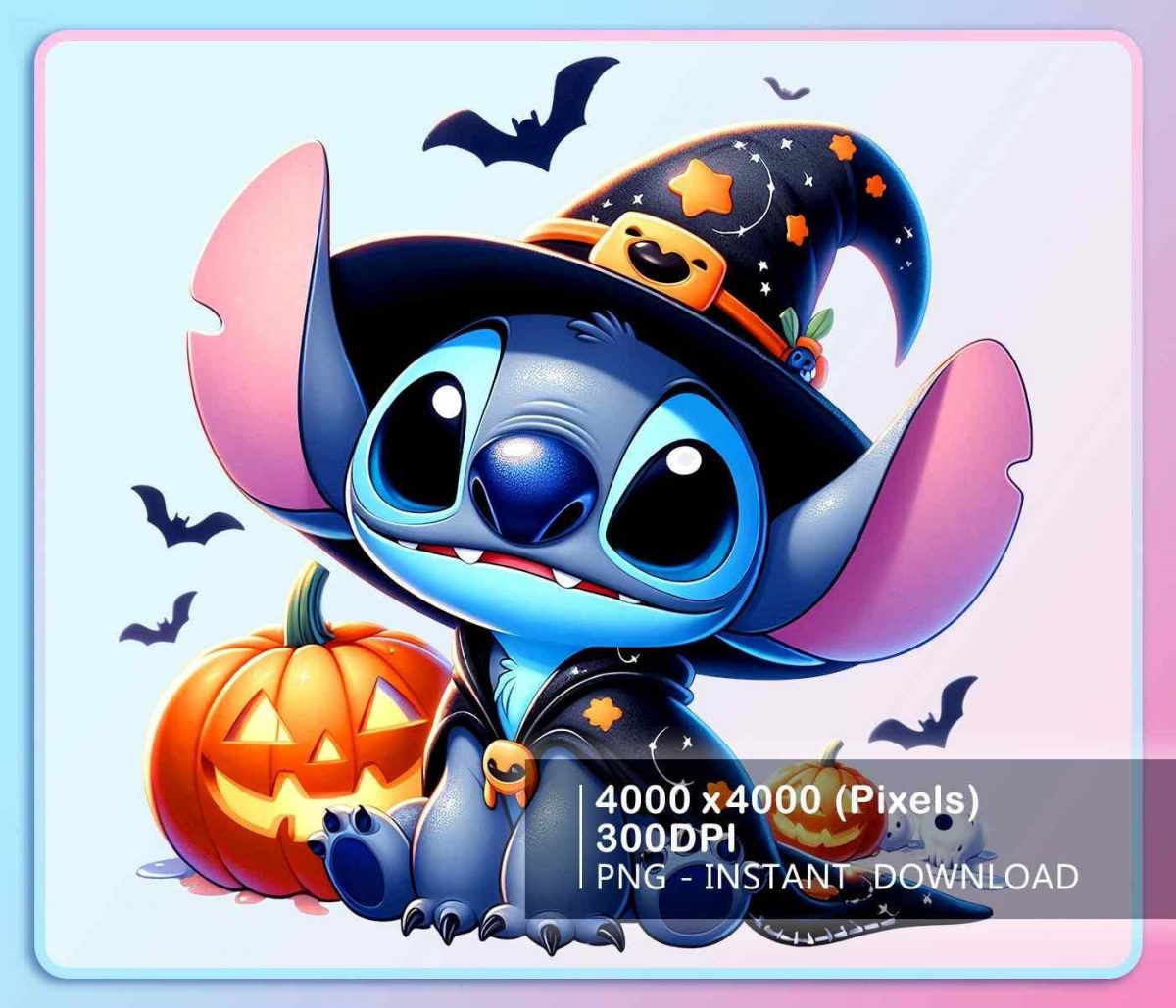 Spooky Season SVG Stitch Witch Halloween Sublimation Design