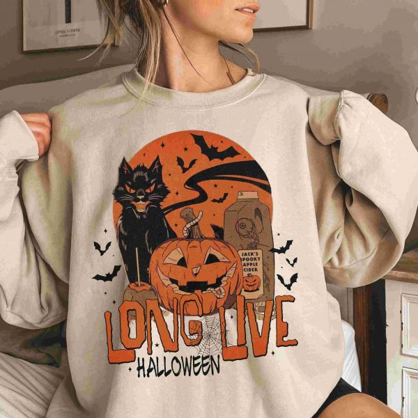 Spooky Season Vintage Halloween Witch svg png Retro Shirt Design