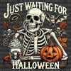 Spooky Season Vintage Skeleton Coffee Clipart Pumpkin Png Funny