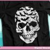 Spooky Skull Halloween Shirt SVG Haunted Creepy SVGs for Cricut