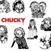 Spooky SVG Bundle Chucky Tiffany Horror Cut Files for Cricut