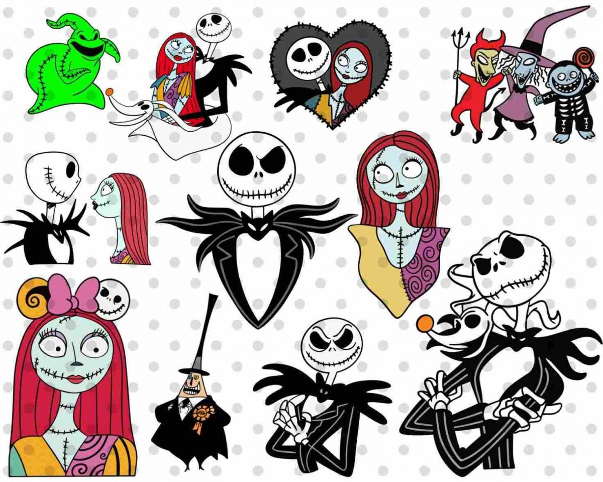 Spooky SVG Bundle Halloween Couple Costumes