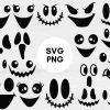 Spooky SVG Bundle Jack O Lantern Faces for Cricut Silhouette Cute