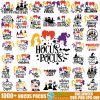 Spooky SVG PNG Bundle Sanderson Sisters Halloween Clipart Cricut