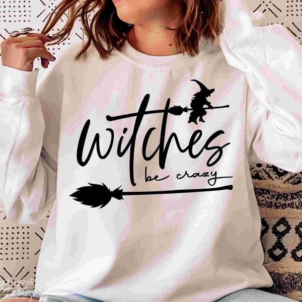 Spooky Witches Svg Halloween Witch Design Witch Apparel Svg Funny