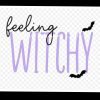 Spooky Witchy Vibes Design PNG SVG