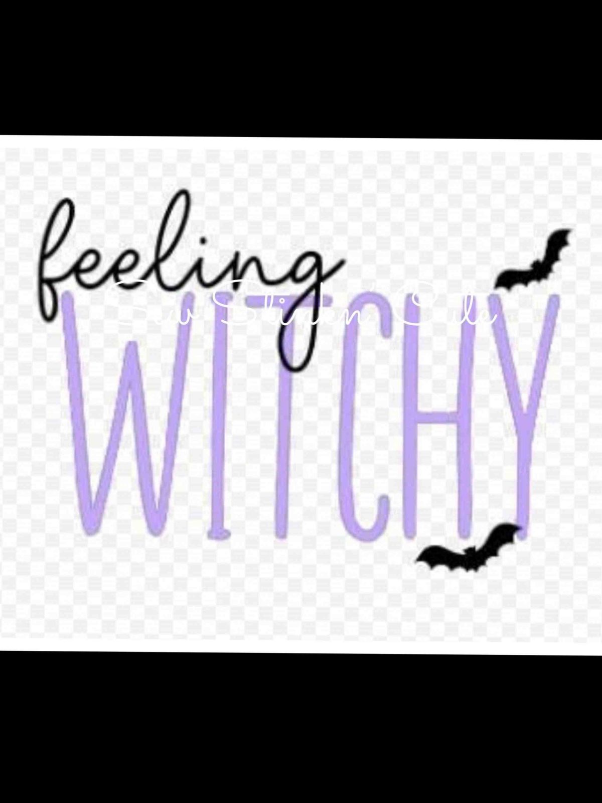 Spooky Witchy Vibes Design PNG SVG