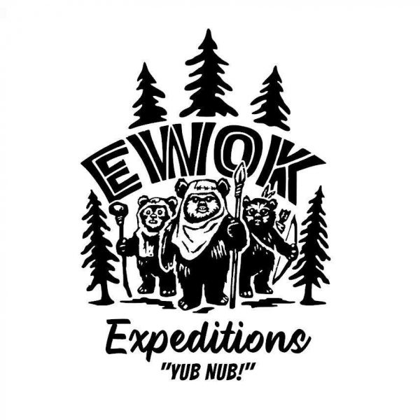 Star Wars Ewok Expeditions SVG for Endor Digital Cutting File