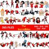 The Ultimate Incredibles Bundle 265 SVG PNG Files