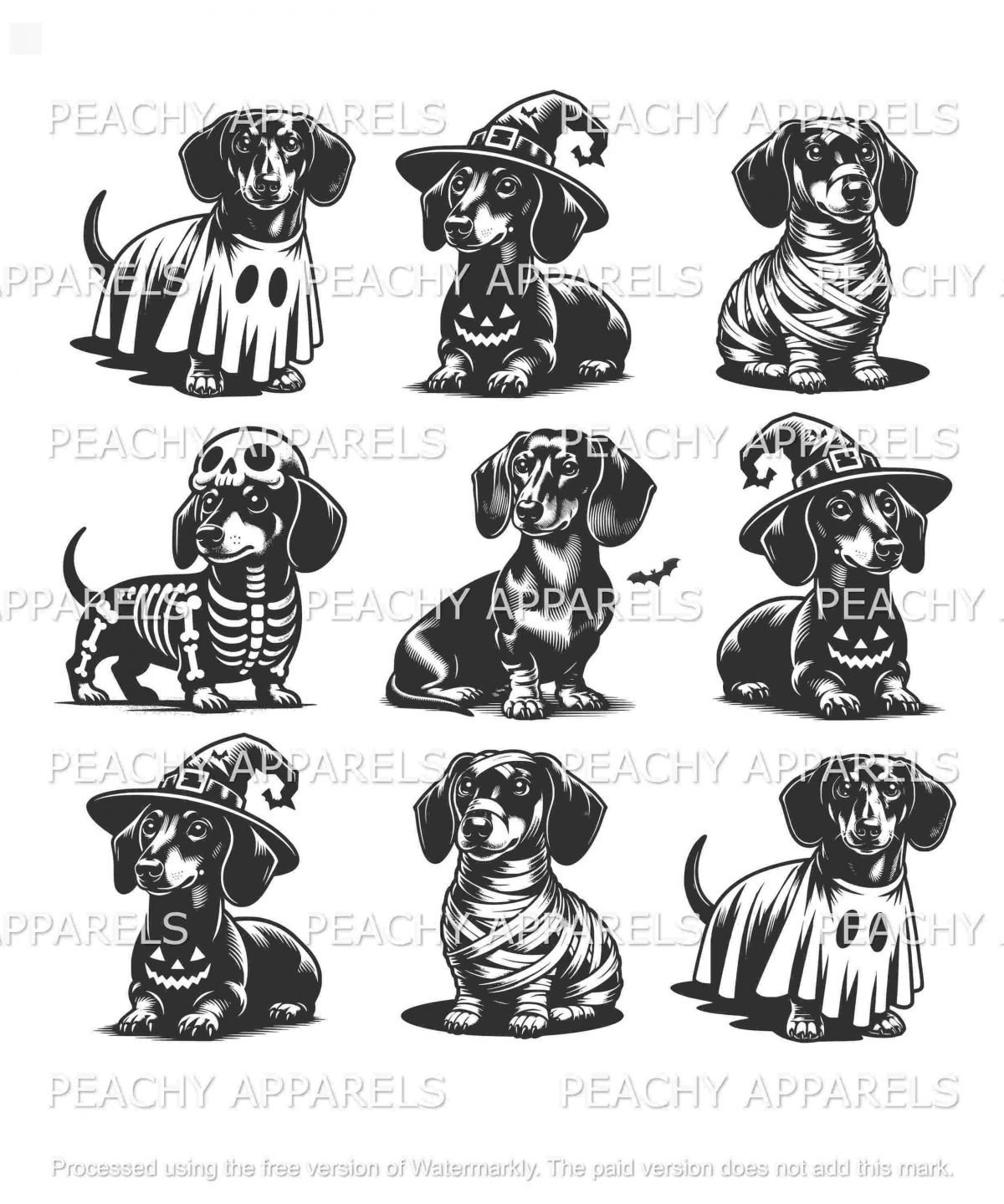 Trending Dachshund Halloweenie SVG PNG for Wiener Dog Lovers