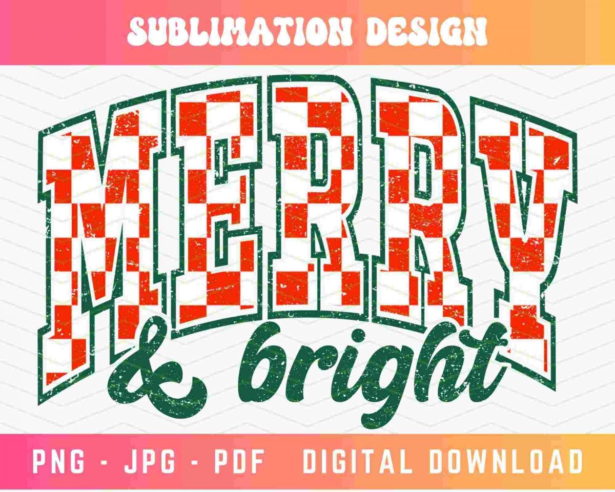 Trendy Christmas SVG PNG Designs for Retro Sublimation