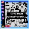 Ultimate 3500 Movie SVG Pack Wizard School Fantasy PNG for Cricut