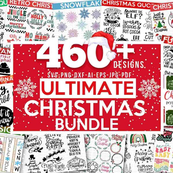 Ultimate Christmas Bundle 460 Designs by Heather Roberts Christmas