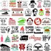 Ultimate Christmas Craft Bundle SVG PNG dxf eps pdf Layered designs