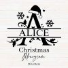 Ultimate Christmas Monogram Bundle SVG PNG JPG DXF Alphabet More