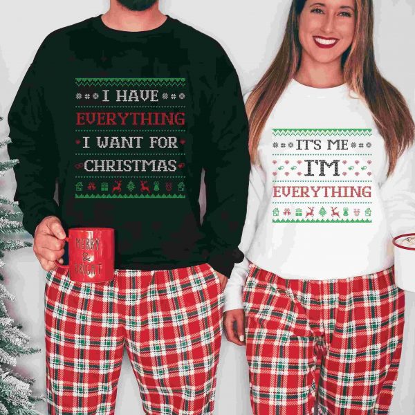 Ultimate Christmas Wishes Me Everything Svg Hilarious Couple Xmas png