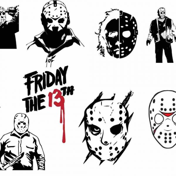 Ultimate Horror SVG Bundle Jason Friday 13th Cricut Silhouette Movie