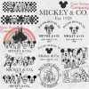 Ultimate Mickey Pals SVG Collection Family Getaway png Magic Kingdom