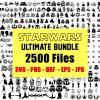 Ultimate Star Wars SVG Bundle 2500 Designs for Cricut More