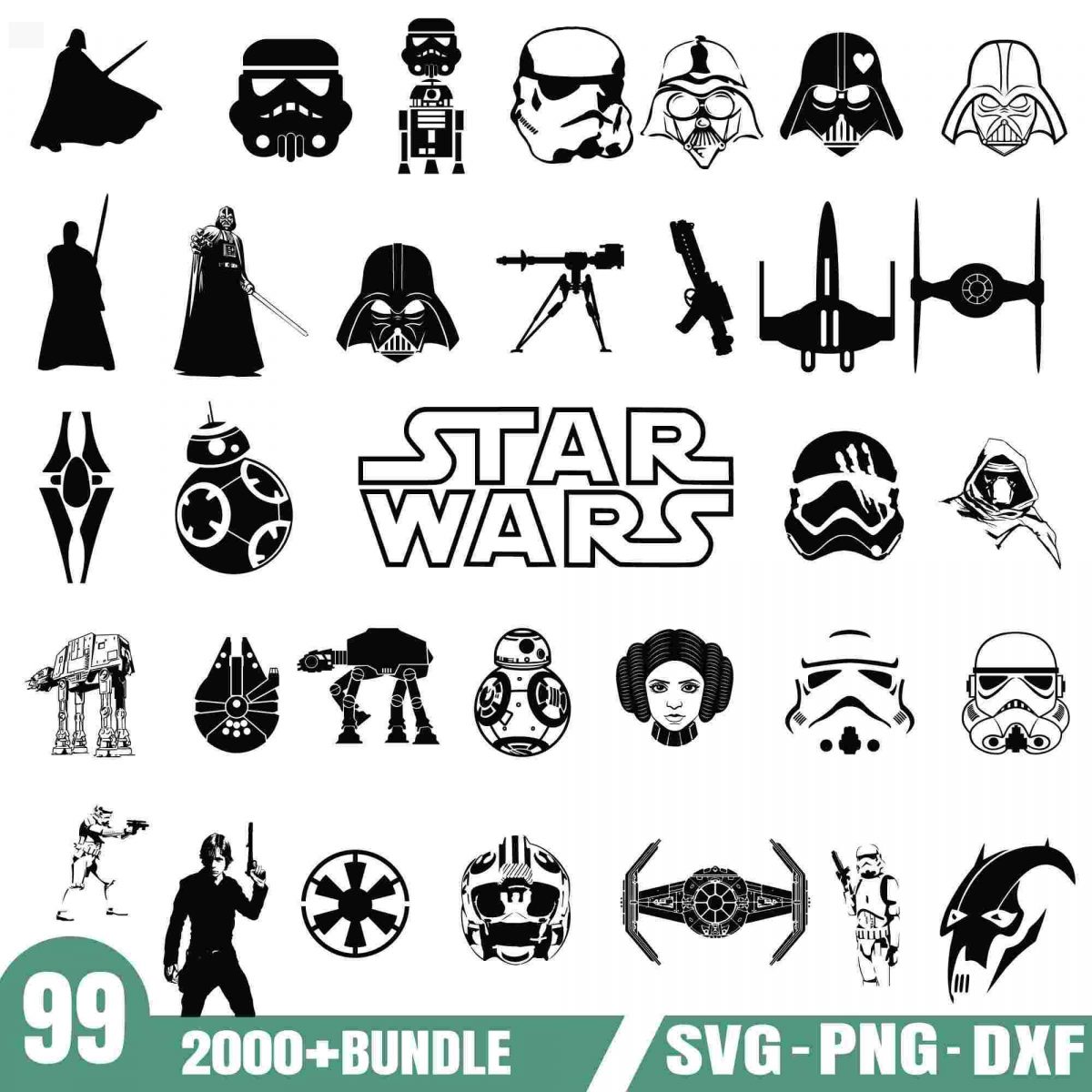 Ultimate Star Wars SVG Pack