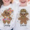 Vibrant Christmas Gingerbread Png Custom Coquette BoyGirl Bright