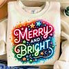 Vibrant Neon Christmas PNG for Festive TShirt Designs Digital