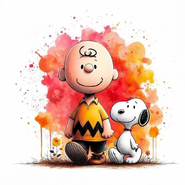 Vibrant Snoopy Digital Design for Sublimation High Res PNGs Available