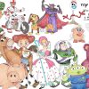 Vibrant Toy Story SVG PNG Clipart Collection