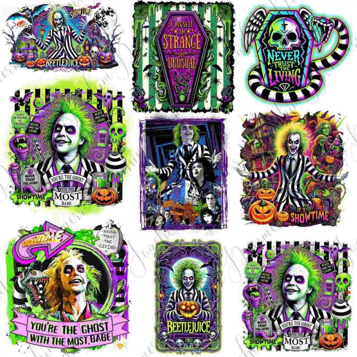 Vintage Beetlejuice Png, Horror Character Png, Thug Life Png, You Can't Sit With Us,Series Killer Halloween Png, Halloween Horror Movies Png