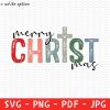 Vintage Christian Christmas Shirts Merry Christmas SVG PNG