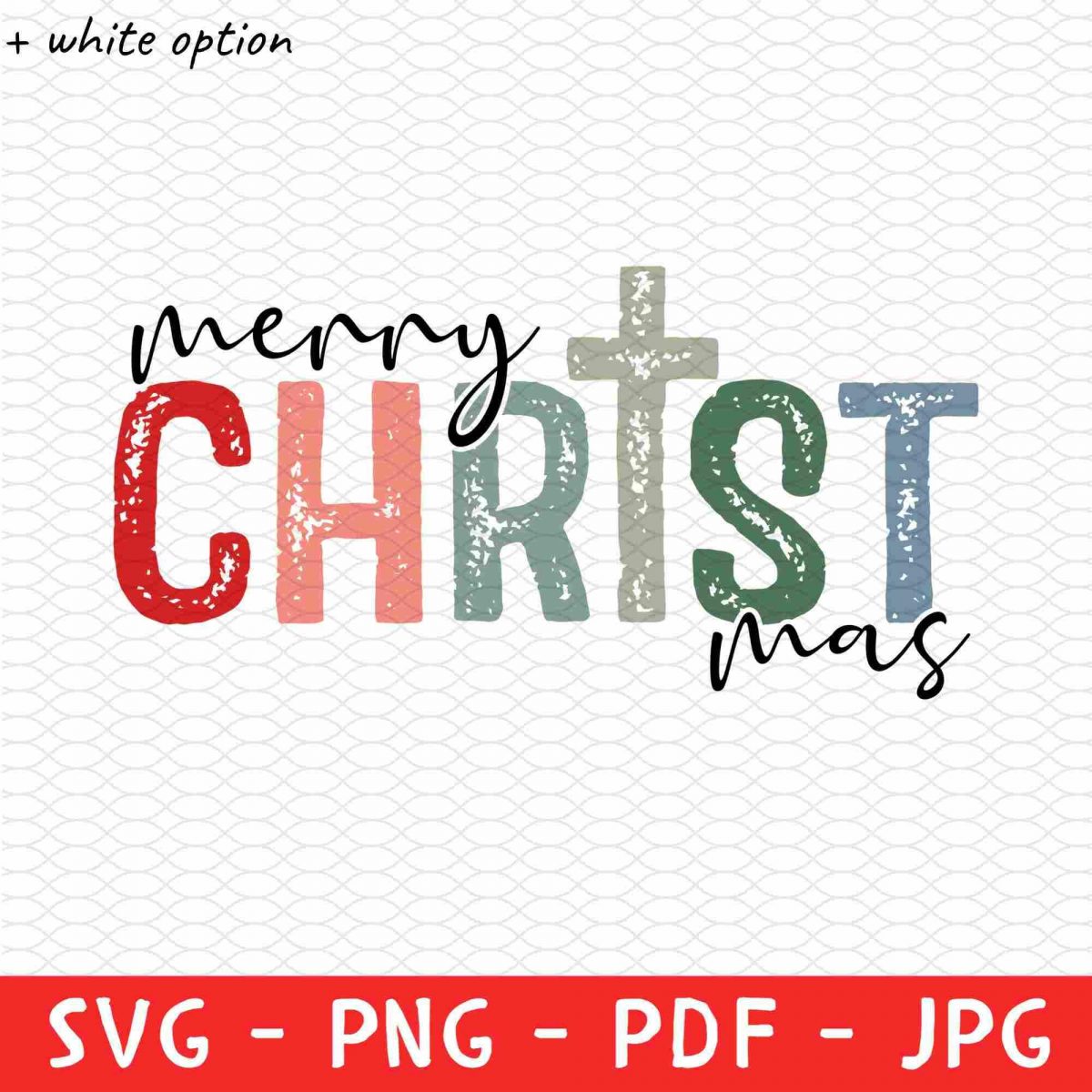 Vintage Christian Christmas Shirts Merry Christmas SVG PNG