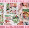 Vintage Christmas PNG Bundle Stylish Xmas Designs Festive Merry