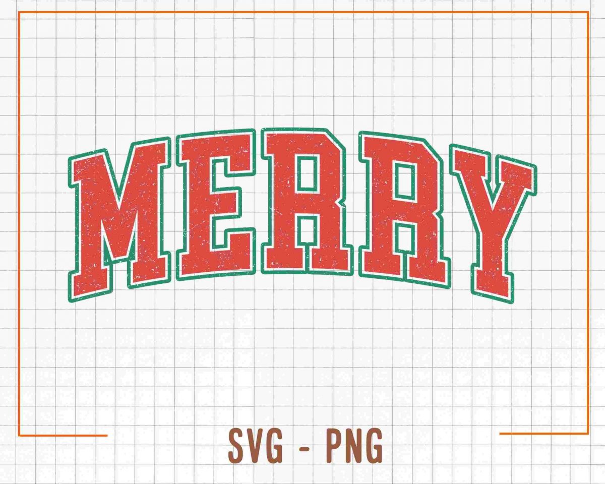 Vintage Christmas SVG PNG Festive Retro Designs for Shirts Digital