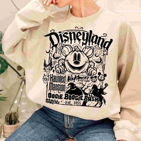 Vintage Disneyland Halloween Shirt SVG Download Mouses Spooky Party