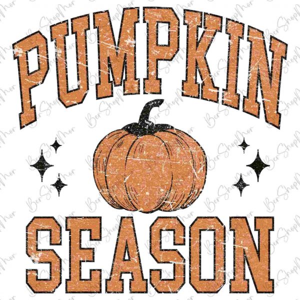 Vintage Fall Vibes SVG Retro Pumpkin Season PNG Varsity Design